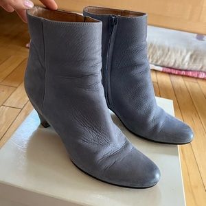 MMM Blue Leather Boots